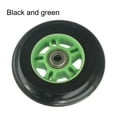 thumbnail image 2 of Roue de Patin en Ligne 100mm 85A avec Roulements, Haute Élasticité, Semelle de Roue Arrière, Patin Noir Vert, 2 of 10