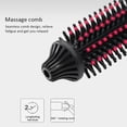thumbnail image 4 of Peine Rizador De Pelo Plegable Eléctrico, Herramienta De Belleza Portátil Compacta Para Peluquería, Peine Eléctrico Rojo Vino, Cepillo Rizador De Pelo, 4 of 7