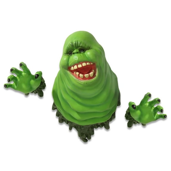 Glow-in-the-Dark Green Slime Monster Figurine With Detachable Hands Perfect For Halloween Decor And Collectors