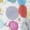 Colorful Watercolor Dots, variant on Xecao Lilac print women's scoop neck, loose-fit workout tank tops for the gym.