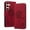 Red, variant on Allytechgroup for Samsung Galaxy A35 Case with Credit Card Slot, RFID Blocking PU Leather Flip Wallet Case for Women Girls Shockproof Protective Case Cover for Samsung Galaxy A35, Red