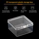 thumbnail image 3 of Dinheiro 8 Piezas Contenedores de Almacenamiento de Cuentas de Plástico Transparente Caja Organizadores de Cajones con Tapa para Tarjetas de Cuentas y Otros Accesorios de Manualidades, 3 of 5