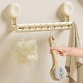 thumbnail image 4 of Plastic Hanging Towel Holder Multifunctional Bathroom Storage Hanger for Washroom Toilet, 4 of 5