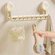 thumbnail image 4 of Plastic Hanging Towel Holder Multifunctional Bathroom Storage Hanger for Washroom Toilet, 4 of 5