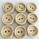 thumbnail image 5 of 100 piezas Botones de madera hechos a mano, Botones surtidos para manualidades Botones de costura de madera, para coser accesorios de ropa, bricolaje 20 mm, 5 of 5