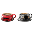 thumbnail image 1 of En Forma Automóvil Coffee Copa Novelty Drinkware para Hombres () Rojo, 1 of 6