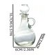 thumbnail image 3 of CaiYueKe Glass Oil Dispenser Bottle with Handle Olive Oil Vinegar Bottle Clear Glass Cruet Kitchen Condiment Dispenser Pouring Bottle Soy Sauce Dispenser Cooking BBQ Pantry Organization, 3 of 8