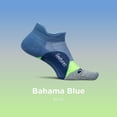 thumbnail image 3 of Feetures Elite Light Cushion No Show Tab Ankle Socks - Sport Sock with Targeted Compression - Bahama Blue, XL (1 Pair), 3 of 7