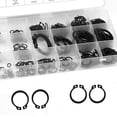thumbnail image 3 of Snap Ring Assortment, External Circlip 18 Sizes (3mm-22mm) Metal Fixing Gear Pulley Bearing Retaining Clip Rings Convenient Storage Case Suitable For Various Backup Tasks In Store Or Home (300PCS), 3 of 6