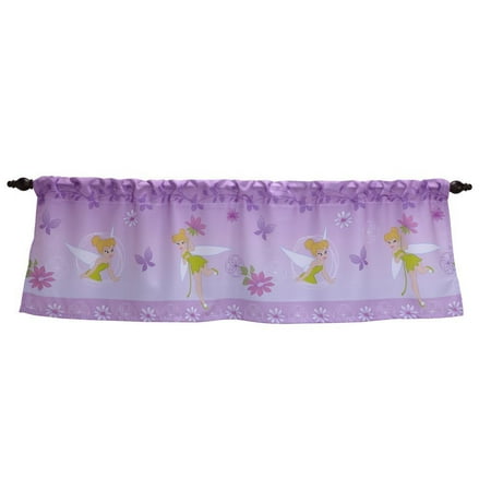 Disney Tinkerbell Bedroom - Disney Coordinating Window Valance, Tinkerbell
