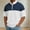 A01 Blue Quarter Zip Shirts, variant on JOANKDMI Quarter Zip Shirts for Men Short Sleeve Color Block Golf Shirt Pullover Athletic Tennis Workout Tops Muscle Casual Activewear T-Shirts Performance
