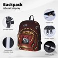 thumbnail image 4 of Goofa Casino King And Playing Cards Printed Backpack,Laptop Backpack,Durable Anti-Theft Travel Work Backpack,Water-resistant Backpack, 4 of 9