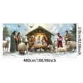thumbnail image 2 of SIfdSeng Panneau Joyeux pour Porte de Garage, Idéal pour les Réunions de Famille, 2 of 5