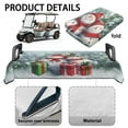 thumbnail image 5 of HUIACONG Christmas Snowmans Golf Cart Seat Covers Breathable Two-Person Golf Cart Seat Covers Easy to Clean Protection Interior Accessories Universal Fit Most 2-Person Seats Club Cars, 5 of 7