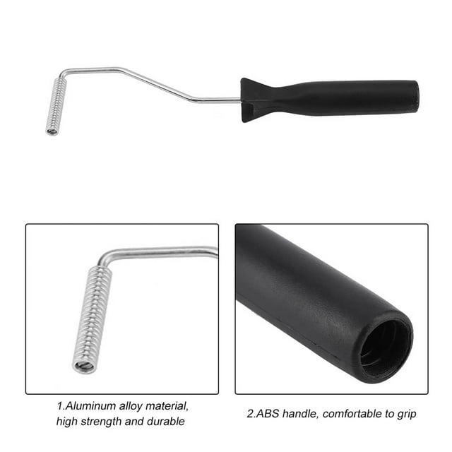Ymiko 1/3Pcs Alliage Fibre de Verre Bubble Pagaie Rouleau de Stratification pour GRP FRP Moule Résine