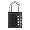 thumbnail image 1 of Cerradura de gimnasio, cerradura de combinación de 4 dígitos para casillero, cerca, escuela, caja de herramientas, caja de herramientas de almacenamiento, cerca, estuche, gabinete de almacen, 1 of 5