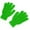 Green, variant on Warm Gloves Knitted Warm Gloves Five Fingered for Cold Winter Mittens Khaki One Size