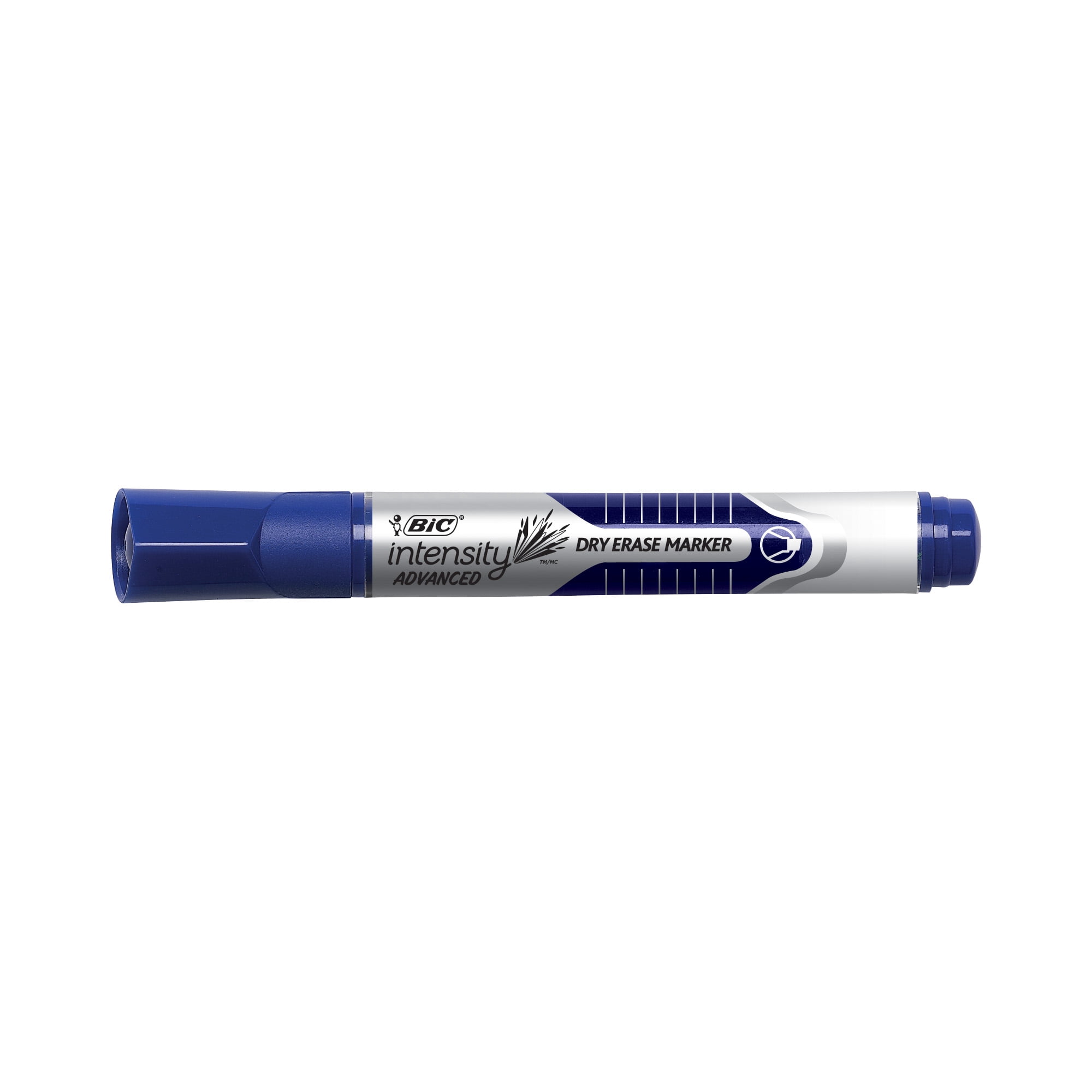 BIC Intensity Advanced Dry Erase Marker, Chisel Tip, Visible Ink Supply, Assorted Colors, 48 Count