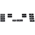thumbnail image 1 of Tapa de 14 botones para interruptor de panel de control de aire acondicionado de coche para E39 E53 525I, 1 of 5
