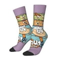 thumbnail image 2 of The Loud House Adult Socks Casual Tube Socks Durable Comfort Calf Socks Soft Elastic Crew Socks White, 2 of 8