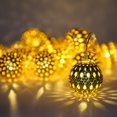thumbnail image 4 of Cadena de luces para exteriores, 20 LED, cadena de luces decorativa impermeable USB para interiores,, 4 of 5