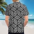 thumbnail image 6 of High Quality Hawaiian Shirts for Men Short Sleeve Aloha Beach Shirt Floral Summer Casual Button Down Shirts Blouses FR9BJ8, 6 of 7