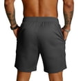 thumbnail image 5 of Men's 7" Athletic Running Shorts Quick Dry Lightweight Mesh Basketball Workout Shorts with Pockets 28# Dark Gray XL, 5 of 5