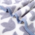 thumbnail image 3 of 2-Pieces Bath Towel Set For Bathroom, High Density Plush Fleece Ultra Absorbent, 30"x60", 3 of 5