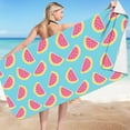 thumbnail image 2 of SPOORYYO Microfiber Beach Towel Super Lightweight and Bright Bath Towel, Sandproof Beach Blanket, Multi-Purpose for Travel and Swimming Pool, 30x60 Inch, 2 of 7