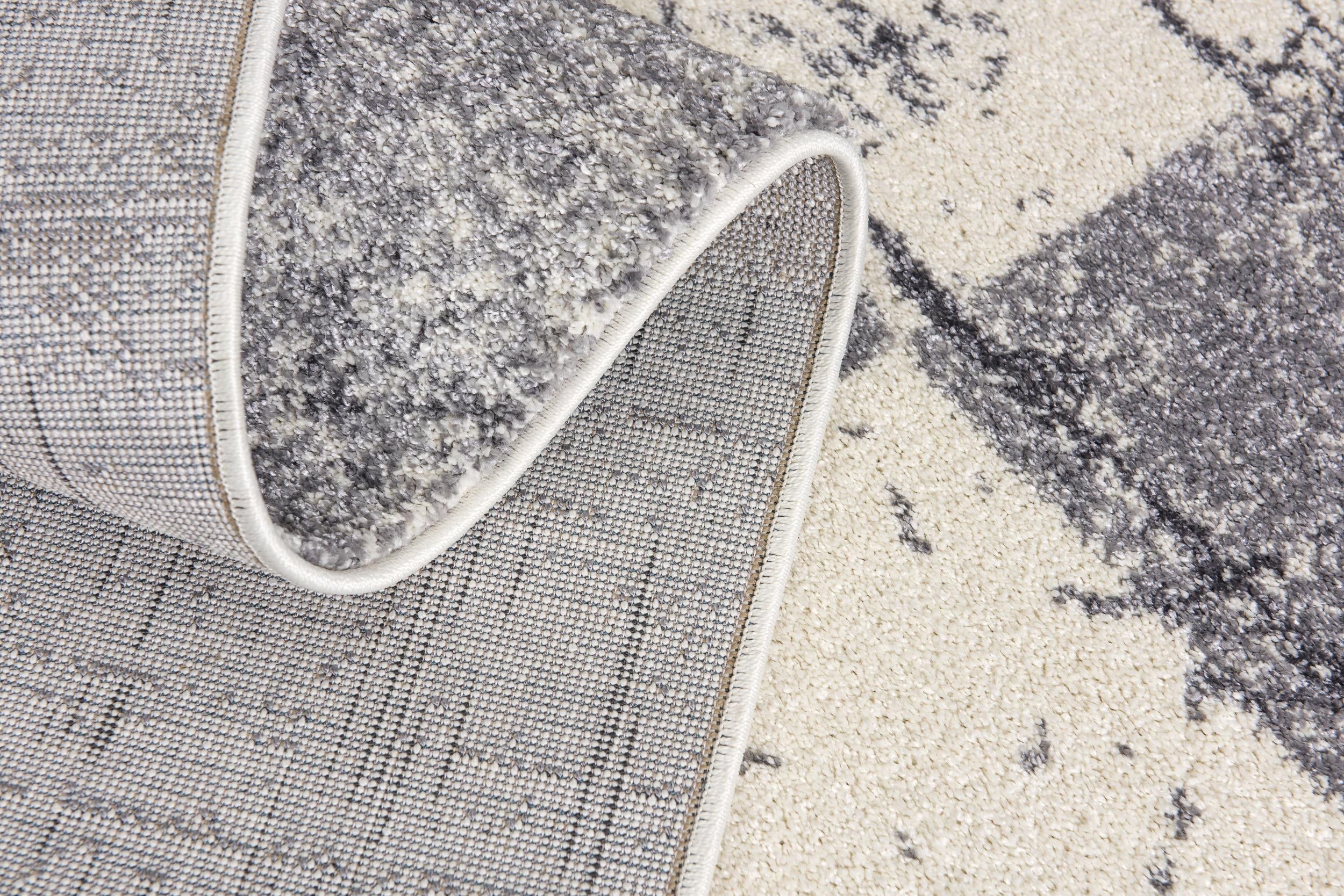 Rug Branch Nova Collection Modern Checkered Area Rug