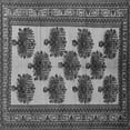 thumbnail image 1 of Ahgly Company Indoor Square Oriental Gray Industrial Area Rugs, 8' Square, 1 of 4