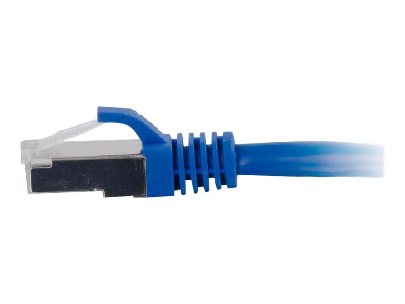 C2G 00807 Cat6 Cable - Snagless Shielded Ethernet Network Patch Cable, Blue (35 Feet 10.66 Meters)