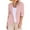 Pink, variant on Sanbonepd Casual Blazer For Women Trendy Linen Suit Jackets Lightweight