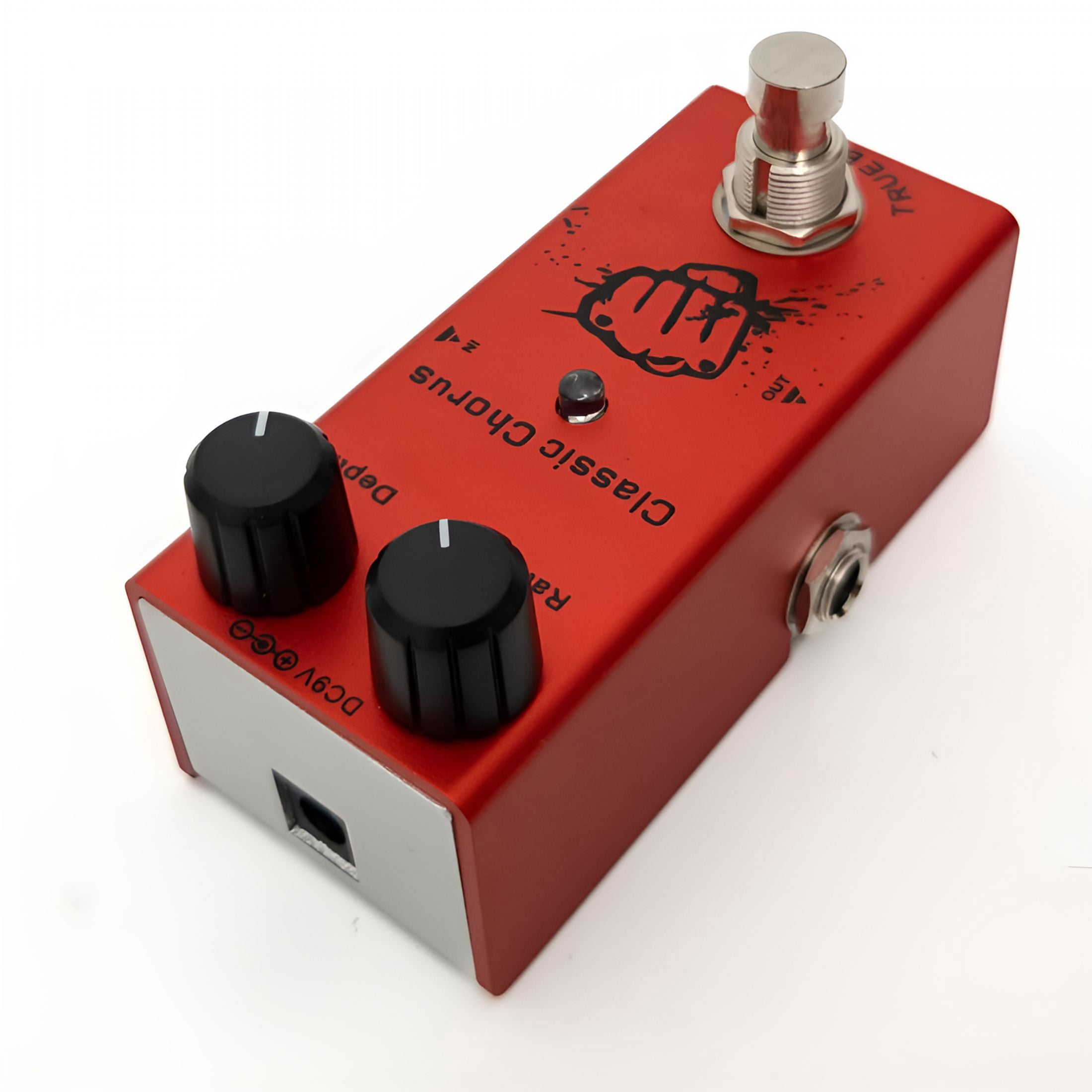 CCOCC Metal Distortion Pedal Overdrive & Reverb Effects Processor Choir Sound Enhancer for Guitar 9.1X4X3.2Cm Compact Size Includes Power Cord Ideal for Metal & Hard Performances