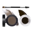 thumbnail image 2 of Kit de polvo de plantilla para cejas 2 en 1, juego de polvos para dar forma a las cejas a prueba de agua para maquillaje, 2 of 8