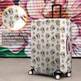 thumbnail image 4 of White Cow Head Hat Pattern Luggage Cover Fashion Suitcase Cover Baggage Covers Fit 25-28 Inch Luggage (Go Travel), 4 of 5