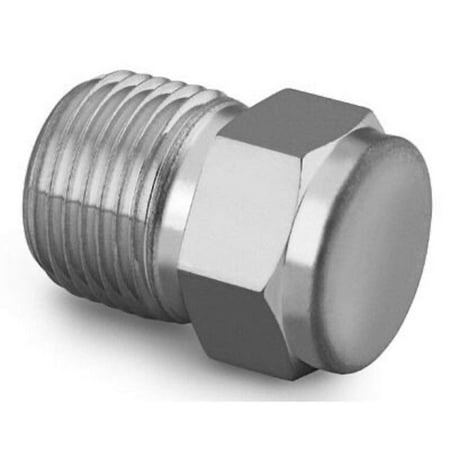 SS-2-P | Swagelok Hex Pipe Plug, 1/8" Male : NPT, 316 Stainless