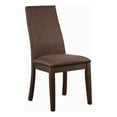 thumbnail image 1 of Coaster Spring Creek Upholstered Fabric Dining Chairs in Brown, 1 of 3