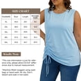 thumbnail image 3 of Oryer Plus Size Tank Tops for Women, Round Neck Sleeveless Casual Womens Blouse Trendy Tunic Summer Shirts for Women 1X-5X, 3 of 7