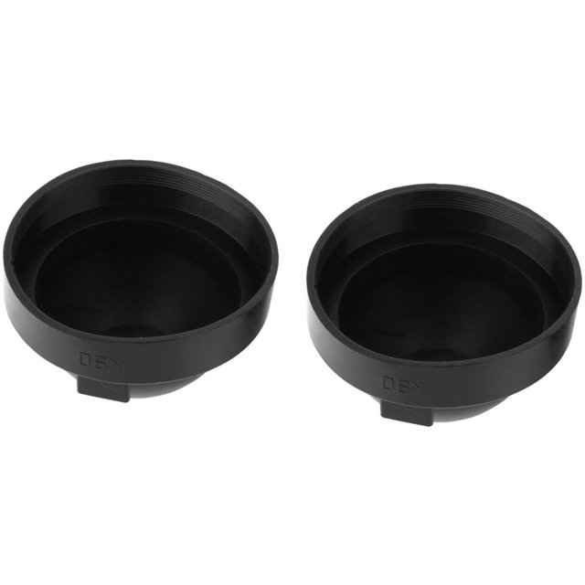 Goma Negra Coche Led Faro Cubierta Antipolvo Carcasa Sello Tapa Impermeable,2 Uds 90Mm Moyic VI003292-00