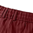 thumbnail image 4 of KeShDi Pants for Men Pleated Wide Leg Loose Fit High Waist Casual Dress Trousers Wine 2X, 4 of 9