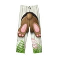 thumbnail image 5 of Balery Brown Bunny print Men's Pajama Pants,Ultra Lightweight Pjs,Lounge Pant-XX-Large, 5 of 9