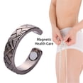 thumbnail image 2 of Fiudx Pulsera Desinfectante Linfática Ajustable En Terapia Magnética, Elegante Diseño Escult, Alivio Del Dolor, Potenciador de La Circulación, Hombres y Mujeres, Revestimiento Antioxidante., 2 of 6