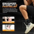 thumbnail image 4 of Special Essentials 1 Pair Ankle Brace for Men & Women: Relief for Plantar Fasciitis, Arch Support, Heel Spur Pain, Foot Swelling, Achilles Tendonitis, Ankle and Foot Compression Sleeve Sock, 4 of 7