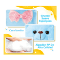 thumbnail image 3 of Oso De Peluche Con Moño De Luz Led Lab.g  azul de 22 cm, 3 of 5