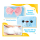 thumbnail image 3 of Oso De Peluche Con Moño De Luz Led Belug azul de 22 cm, 3 of 5