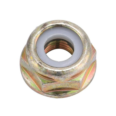 

Tebru Blade Nut Universal M10x1.25 Left Hand Thread Blade Nut Replacements Brush Cutter Trimmer Accessories M10x1.25 Nut