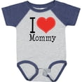thumbnail image 3 of Inktastic I Love Mommy Heart Boys or Girls Baby Bodysuit, 3 of 5