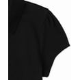 thumbnail image 3 of The Children's Place Girls' Short Sleeve Ruffle Pique Polo, 3 of 4