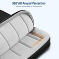 thumbnail image 3 of MOSISO 360 Protective Laptop Case 13.3 inch, 13-14 inch Laptop Sleeve Compatible with MacBook Air 13.6/Pro 13/Pro 14, HP Dell ASUS Lenovo, Shockproof Vertical Bag with Front Pocket&Small Case, 3 of 7